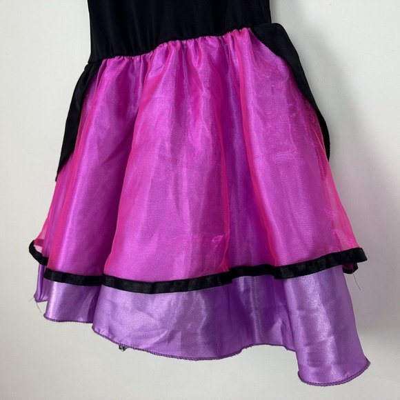 Disney Mad Hatter Alice Wonderland Costume Child Dress Medium 8-10 Halloween - Picture 7 of 9